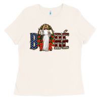 Bone bebe jesus christ Ladies Tee - Jasminsmagicworld