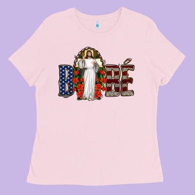 Bebe Jesus Christ Ladies Tee Designed By Jasminsmagicworld