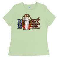 Matcha bebe jesus christ Ladies Tee - Jasminsmagicworld
