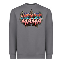 Storm American mama 4th of july Heavyweight Sweatshirt - HowdyJamesFarm
