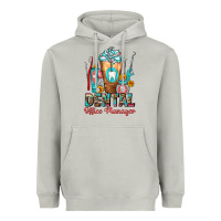 Moon Dust dental office manager cold drink frappe Heavyweight Hoodie - FaDigitalArtStudio