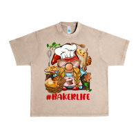 French Oak baker life gnome Urban Heavy Tee - BarkalooDesign