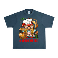 Midnight Navy baker life gnome Urban Heavy Tee - BarkalooDesign