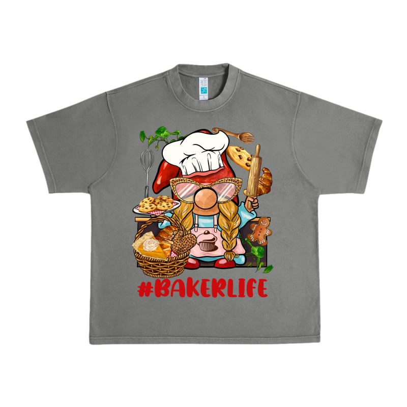 Baker Life Gnome Urban Heavy Tee by BarkalooDesign | Teevron