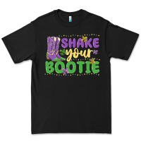 Black shake your bootie Premium Tee - MaliasSmallBusiness