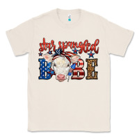 Natural Western Star Spangled Baby Cow Classic Tee - LillyAllenDesigns