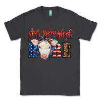 Smoke Western Star Spangled Baby Cow Classic Tee - LillyAllenDesigns