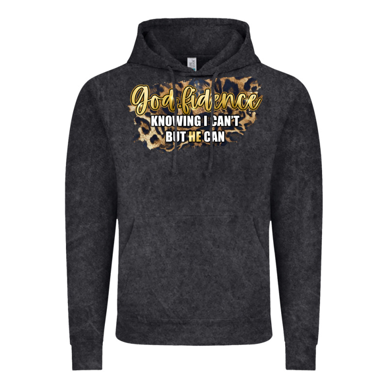 God Fidence Knowing I Can't But He Can Vintage Hoodie by Artiststas | Teevron