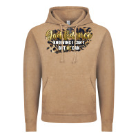 Vintage Coffee god fidence knowing i can't but he can Vintage Hoodie - Artiststas