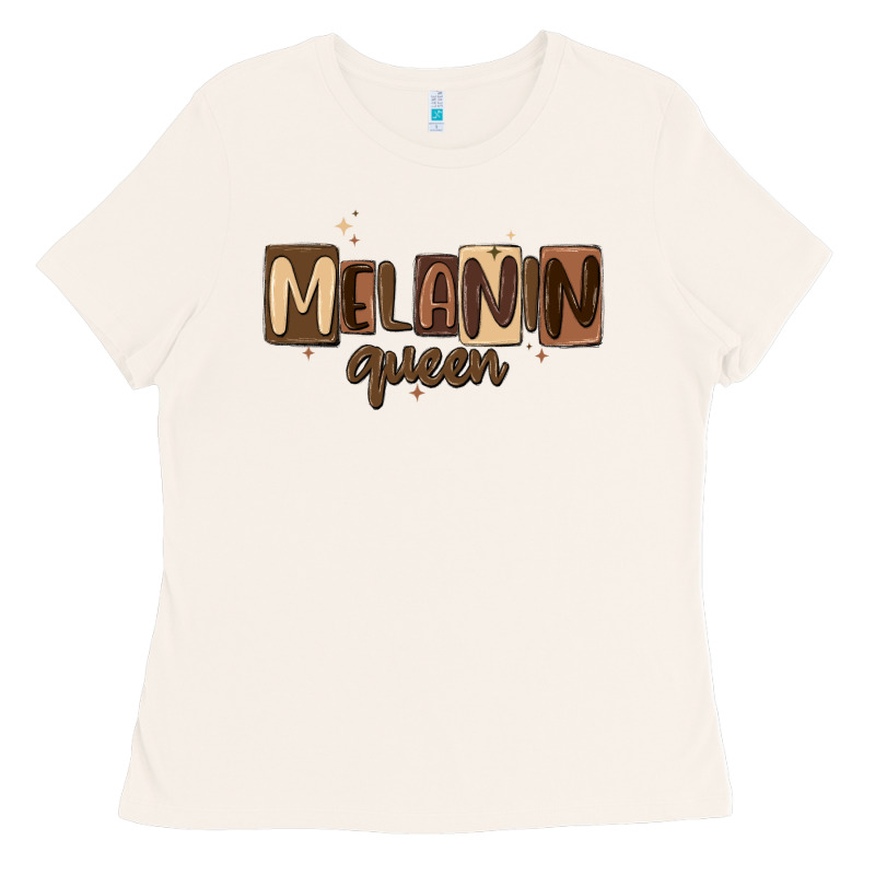 Melanin Queen Ladies Tee by MaliasSmallBusiness | Teevron