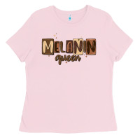 Bubblegum Pink melanin queen Ladies Tee - MaliasSmallBusiness