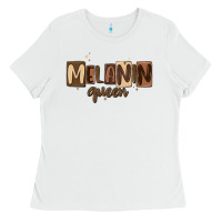 White melanin queen Ladies Tee - MaliasSmallBusiness