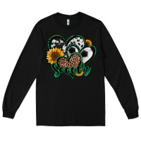 Black soccer hearts Long Sleeve Tee - Jasminsmagicworld