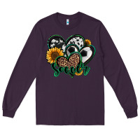 Plum soccer hearts Long Sleeve Tee - Jasminsmagicworld