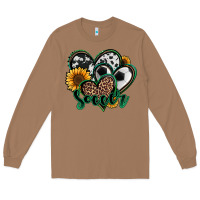 Toasted Coconut soccer hearts Long Sleeve Tee - Jasminsmagicworld