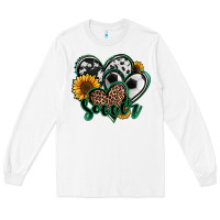 White soccer hearts Long Sleeve Tee - Jasminsmagicworld