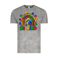 Cloud Rock autism awareness rainbow Vintage Tee - Artiststas
