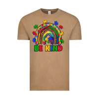 Vintage Coffee autism awareness rainbow Vintage Tee - Artiststas