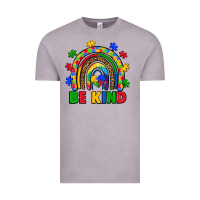 Vintage Zinc autism awareness rainbow Vintage Tee - Artiststas