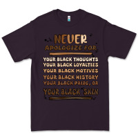Plum never apologize Premium Tee - MaliasSmallBusiness