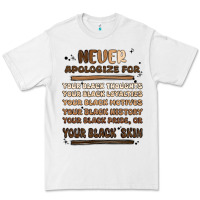 White never apologize Premium Tee - MaliasSmallBusiness