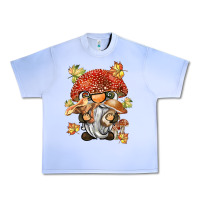 Grape Ice mushroom gnome Urban Heavy Tee - BarkalooDesign