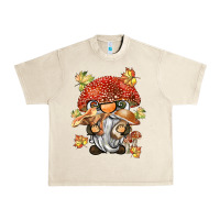 Sandshell mushroom gnome Urban Heavy Tee - BarkalooDesign
