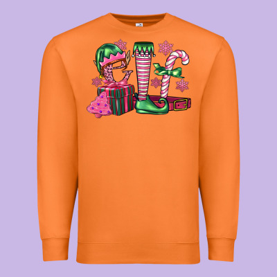 Elf Premium Sweatshirt Designed By Fadigitalartstudio