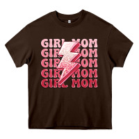 Chocolate Brown girl mom Heavy Core Tee - MaliasSmallBusiness