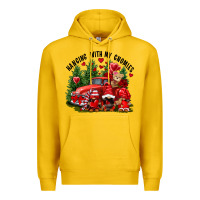 Lemon Valentine's Day hanging with my gnomies Premium Hoodie - FaDigitalArtStudio