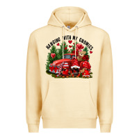 Pina Colada Valentine's Day hanging with my gnomies Premium Hoodie - FaDigitalArtStudio