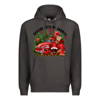 Smoke Valentine's Day hanging with my gnomies Premium Hoodie - FaDigitalArtStudio