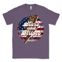 Lavender Western Stars and Stripes 4th of July Classic Tee - LillyAllenDesigns