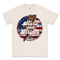 Natural Western Stars and Stripes 4th of July Classic Tee - LillyAllenDesigns