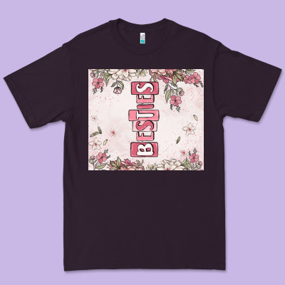 Besties Premium Tee Designed By Maliassmallbusiness