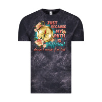 Cloud Black just because my path is different Vintage Tee - Artiststas