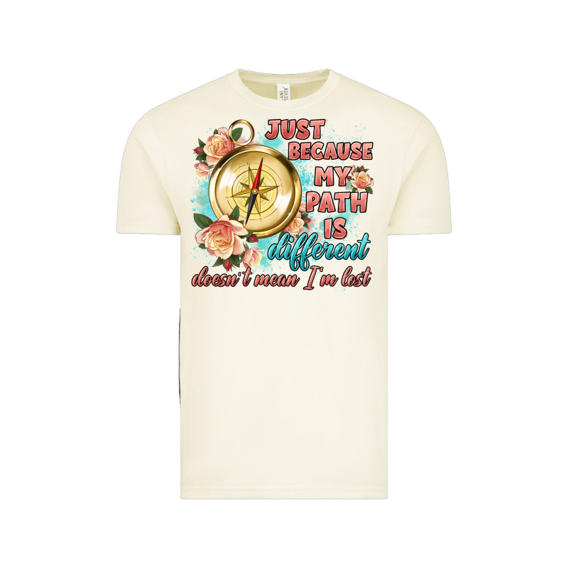 Just Because My Path Is Different Vintage Tee by Artiststas | Teevron