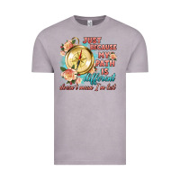 Vintage Zinc just because my path is different Vintage Tee - Artiststas