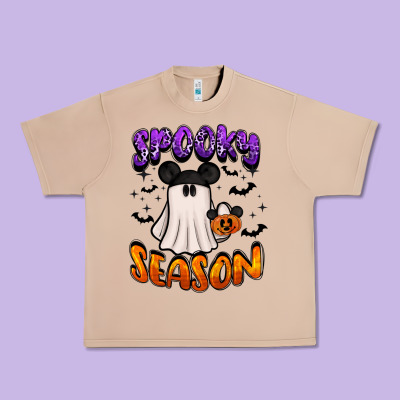 Spooky Season Urban Heavy Tee Designed By Barkaloodesign