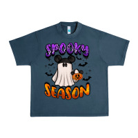 Midnight Navy spooky season Urban Heavy Tee - BarkalooDesign