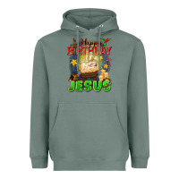Sage happy birthday jesus Heavyweight Hoodie - FaDigitalArtStudio