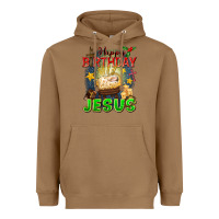 Toasted Coconut happy birthday jesus Heavyweight Hoodie - FaDigitalArtStudio