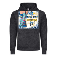 Vintage Black world down syndrome day Vintage Hoodie - Artiststas