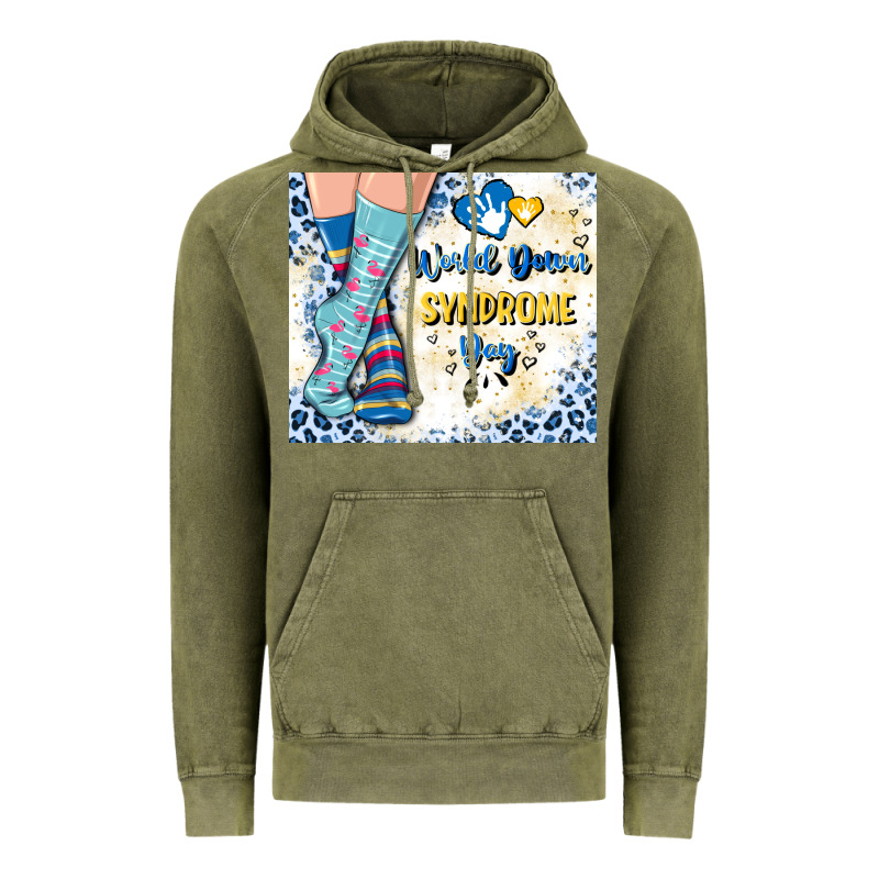 World Down Syndrome Day Vintage Hoodie by Artiststas | Teevron
