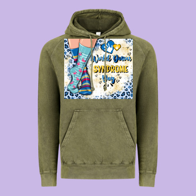 World Down Syndrome Day Vintage Hoodie Designed By Artiststas
