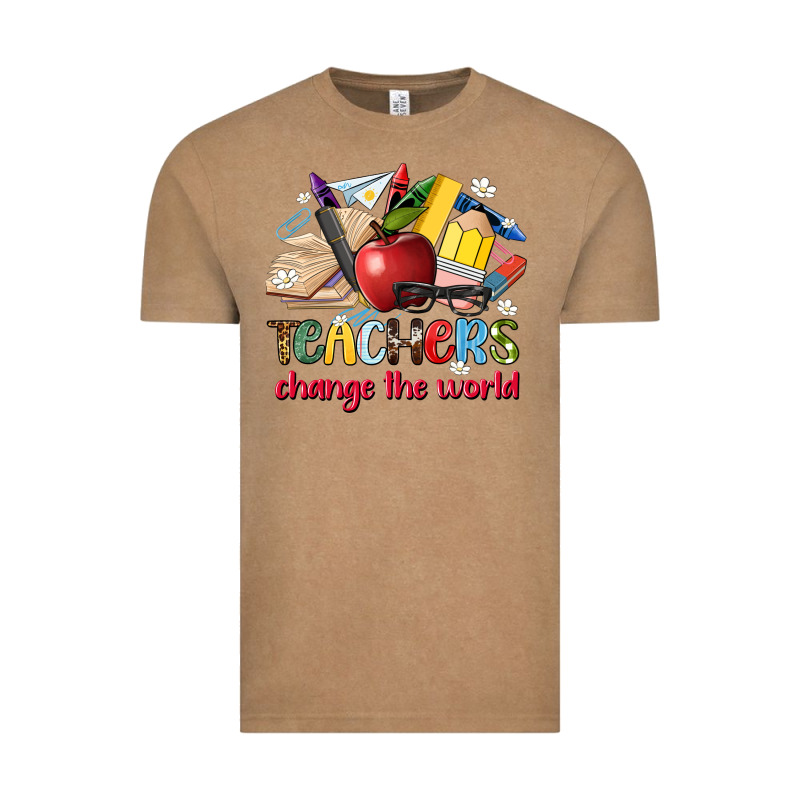Teachers Change The World Vintage Tee by Artiststas | Teevron