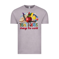 Vintage Zinc teachers change the world Vintage Tee - Artiststas