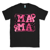 Black Breast Cancer Awareness mama Classic Tee - LillyAllenDesigns