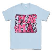 Dusty Blue Breast Cancer Awareness mama Classic Tee - LillyAllenDesigns