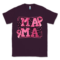 Plum Breast Cancer Awareness mama Classic Tee - LillyAllenDesigns